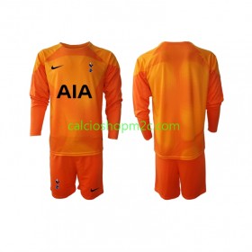 Tottenham Hotspur Portiere Bambino Maglia Trasferta 2022/2023 Manica Lunga (+ Pantaloncini)